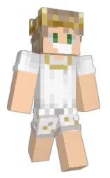 apricot peach and sandrift Minecraft skin — Classic model — first worn by BRLinkMaster