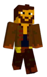 carnaby tan and brown pod Minecraft skin — Classic model
