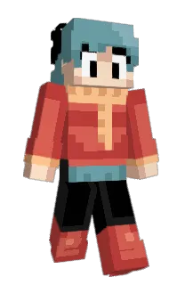 Front of Krzyniu's skin