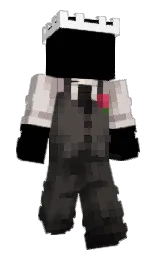 black and dune Minecraft skin — Slim model