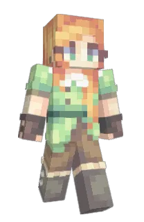 Front of Zagonic's skin