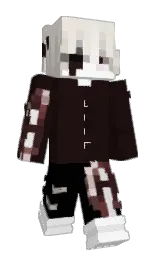 gondola and black Minecraft skin — Slim model — first worn by Dyxonn