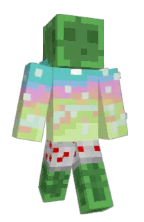 Front of GreenAnimeFTW's skin