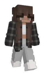 hitblocking's Minecraft skin wearing the Builder cape