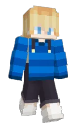 science blue and endeavour Minecraft skin — Slim model