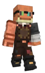 mine shaft and treehouse Minecraft skin — Classic model