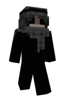 fadeding Minecraft avatar full body