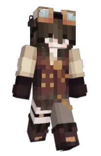 Front of teato's skin