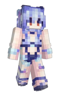 Front of Minecraft skin