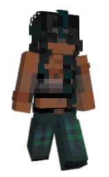 Slim Minecraft skin