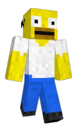 Whiteyboy's Minecraft skin wearing the Migrator cape