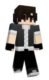 black and givry Minecraft skin — Slim model — first worn by TheFeliX765