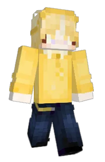 Front of exkoii's skin