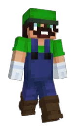 cloud burst and la palma Minecraft skin — Slim model
