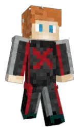 Xenotastic's Minecraft skin wearing the Migrator cape
