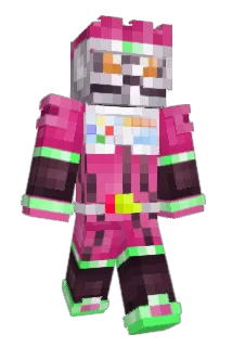 famous233 Minecraft avatar full body