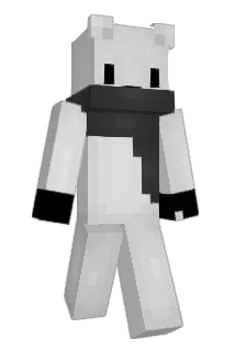 faned Minecraft avatar full body