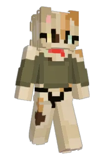 fatfurrybutt Minecraft avatar full body