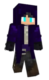black russian and tolopea Minecraft skin — Classic model — first worn by Lykris1