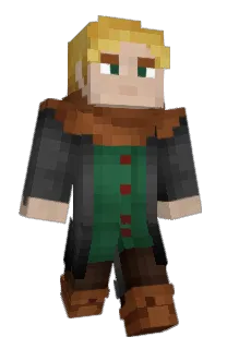 Front of iShockMC's skin