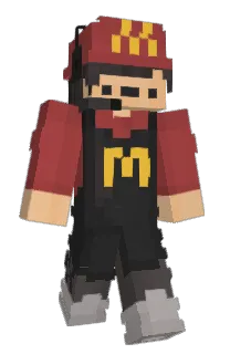 Front of D4VIII's skin