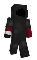 cod gray and black Minecraft skin — Slim model — first worn by ConductorT