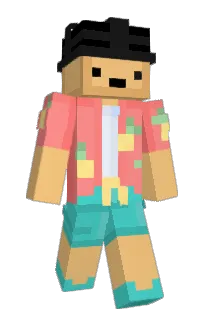 Front of Becnsi's skin
