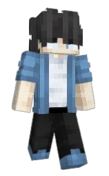 kashmir blue and horizon Minecraft skin — Slim model — first worn by Not_Hare