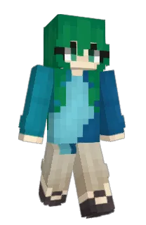 Front of charcollie's skin