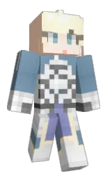 YusinKR's Minecraft skin wearing the Cherry Blossom cape