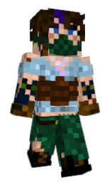 Slim Minecraft skin