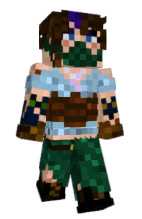 Front of FrosteBit's skin