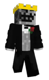 cod gray and black Minecraft skin — Classic model