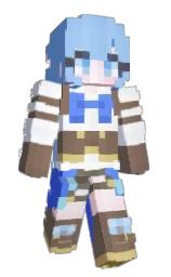 Slim Minecraft skin