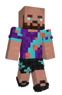 Front of burdaThe's skin