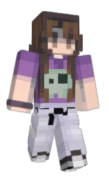 tundora and blue haze Minecraft skin — Classic model — first worn by OngItsSky