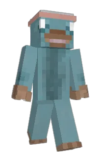 Front of Blobias's skin