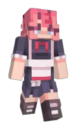scarpa flow and tuft bush Minecraft skin — Slim model — first worn by chace_plays