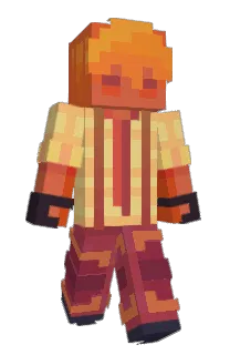 Front of Cublem's skin