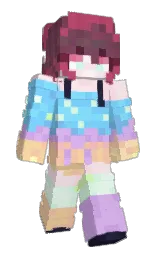 marzipan and apricot peach Minecraft skin — Slim model — first worn by garavello