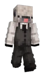 undefineded's Minecraft skin wearing the Aurora cape