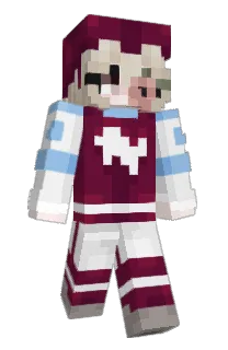 Front of teato's skin