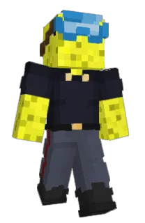 Front of Spongs's skin