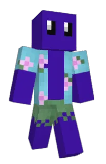 Front of Gubbie's skin