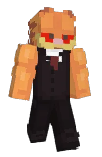 Front of G0LDMASK's skin