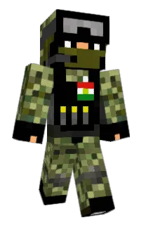 Front of Minecraft skin