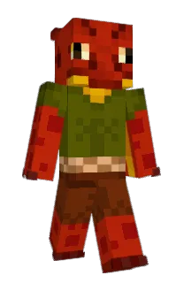 Front of Dife's skin