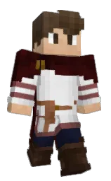 Anaklusmos's Minecraft skin wearing the Copper cape