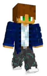 Grejeq's Minecraft skin wearing the Zombie Horse cape