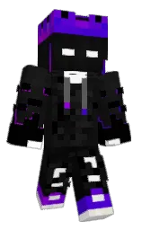 cod gray and black Minecraft skin — Classic model — first worn by _Just_chill